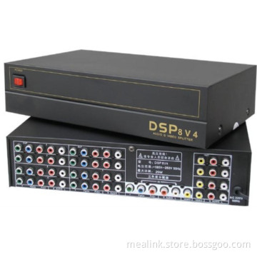 1X8 YPbPr Splitter+1X4 AV Splitter (VSS8P4)